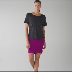 Lululemon City Skirt Royal Plum Sz 8 EUC